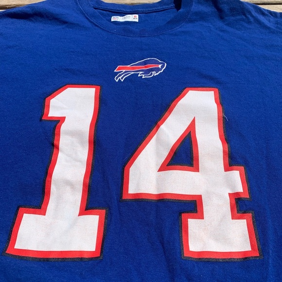 💙 Buffalo Bills #14 Stefon Diggs NFL Team Apparel T-Shirt – Size L - Picture 6 of 7